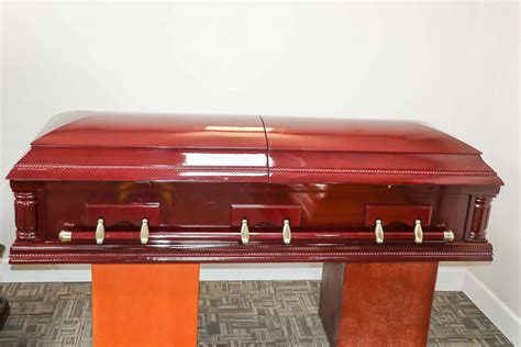 Mahogany Casket Baileys Funeral Home
