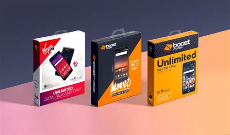 Bring home your next phone with and pay it off over 24 months. Sprint, Boost, & Virgin mobile packaging on Packaging of ...