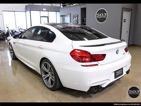 2016 Bmw M6 Gran Coupe White Competition Pack 15k Miles