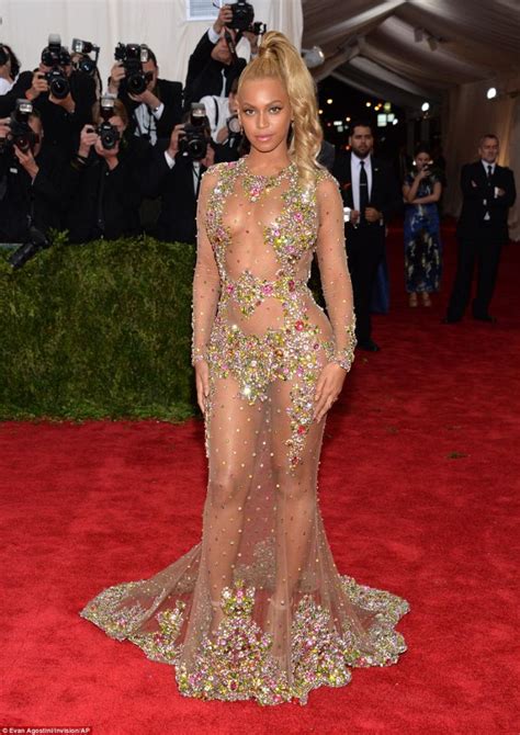 Beyonce Takes The “most Naked” Award At The Met Gala Shoes Post