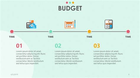 Playful Budget Free Powerpoint Template