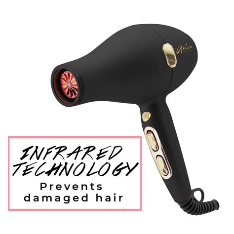 Aria Beauty Infrared Blow Dryer With Ionic Technology Aaonri