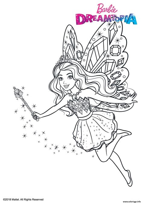 Mandalas, coloriages magiques, coloriages avec modèle, pixel art… Coloriage Gulli Barbie Fee Paillettes Dessin Gulli à imprimer