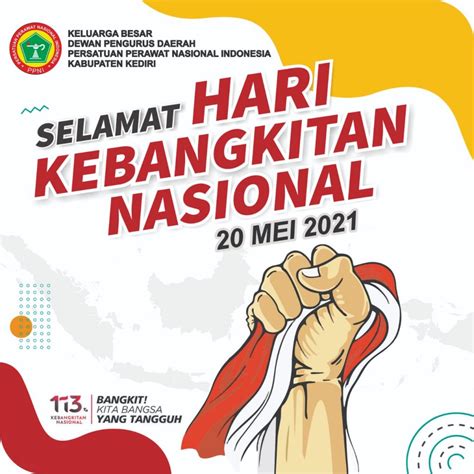 SELAMAT HARI KEBANGKITAN NASIONAL 20 MEI 2021 PPNI Kabupaten Kediri