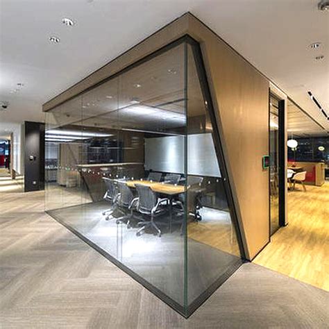 wooden glass partition office wall wooden partition design office