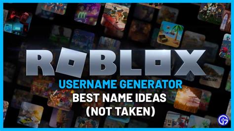 Best Roblox Username Generator 2022 Not Taken And Rare Names