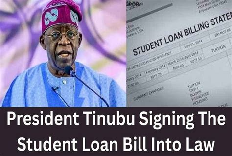 President Tinubu Signing The Student Loan Bill Into Law Piggybank