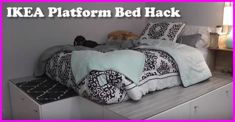 There are free bed plans here for all sizes and types of beds including king beds, murphy beds, daybeds, queen beds, platform beds, double and twin beds, and bed frames.many of the plans can also be modified so you can get exactly the size and look that you want. IKEA Hack - A Great Platform Bed - Page 2 of 2 - Gotta Go ...