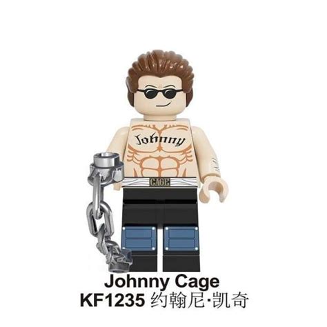 Jual Kf1235 Johnny Cage Mortal Kombat Lego Minifigure Brick Sub Zero