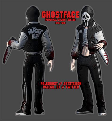 ArtStation - Ghostface VRchat Avatar