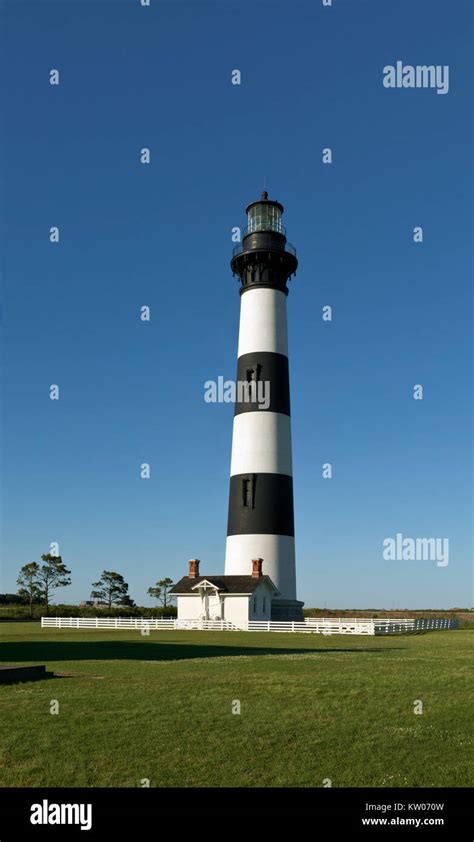 Nc01169 00north Carolina Bodie Island Lighthouse On The Outer