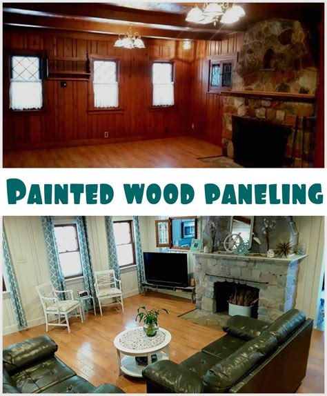 How To Paint Wood Paneling Crazy Diy Mom