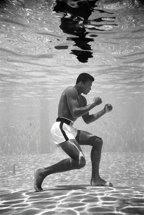 Muhammad Ali Underwater Digital Art By Lucas Miller Fine Art America