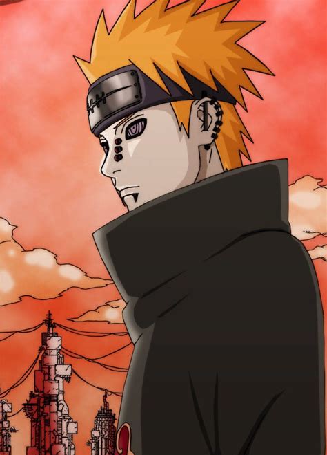 Pain Naruto Coloring By Anam111 On Deviantart