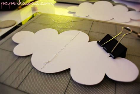 3d Cloud Decoration Tutorial Paper Kawaii
