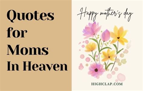 Send Your Love To Mom In Heaven With These Heartfelt Mothers Day Greetings
