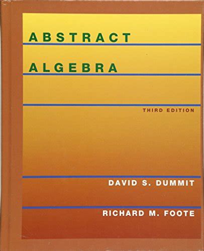 Abstract algebra dummit pdf