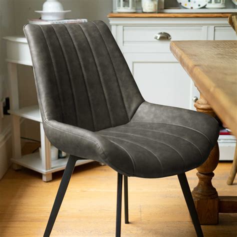 Read more dining chair jonstrup cognac/oak. Contemporary Grey Dining Seat Chair - Interior Flair
