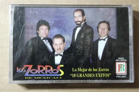 Los Zorros De Mexicali Grandes Exitos Ultra Rare New Sealed