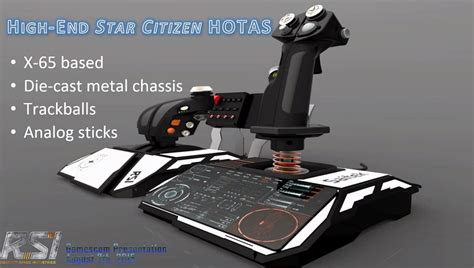 Saitek High End Hotas Design General Discussion Star Citizen Base