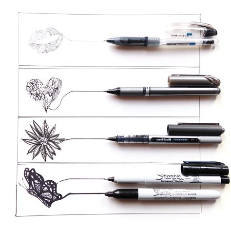 Each recommendation includes links to related guides so that you can evaluate the competition for yourself. Types of Pens | Kelsey Montague Art