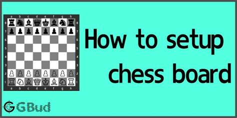 How To Setup Chess Board Easy