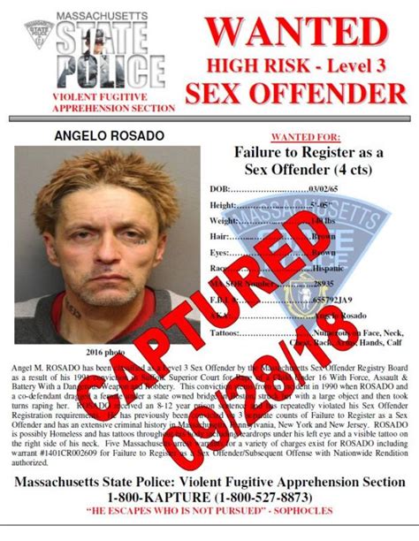 State Police S Sex Offender Most Wanted