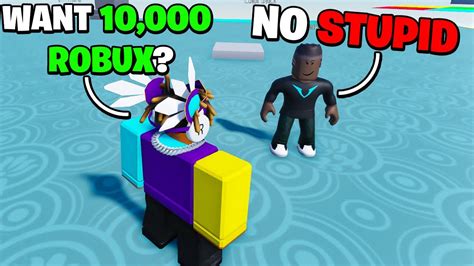 roblox voice chat giving people robux youtube
