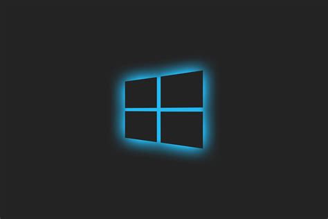 1080x2282 Windows 10 Logo Blue Glow 1080x2282 Resolution Wallpaper Hd