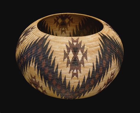 Lot Sothebys Native American Baskets Basket Weaving Native