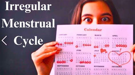 Irregular Menstrual Cycle 12 Potential Causes Youtube