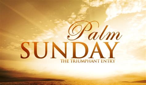 Join Us For Palm Sunday Worship April 9th Hope United Methodist Church