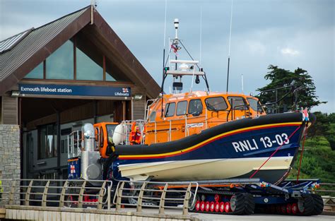 Exmouth Rnli Shannon Class Lifeboat R And J Welburn Pilot Boats Working Boat Lifeboats