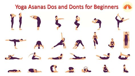basic yoga asanas for beginners do s and don ts rules of yoga