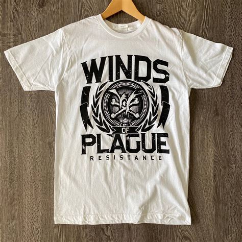 Band Tees Winds Of Plague Resistance T Shirt Grailed