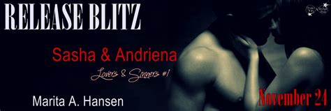 starangels reviews release blitz review ♥ sasha and andriena by marita a hansen ♥ giveaway