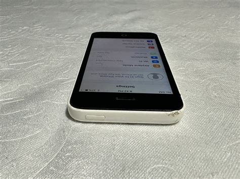 Apple Iphone 5c 8gb White Unlocked A1532 Works Great Ebay