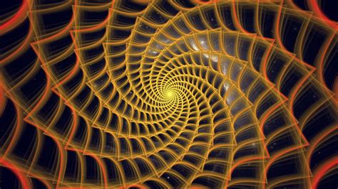 Fractal Spiral Twisted Abstraction Hd Abstract Wallpapers Hd Wallpapers Id 61284