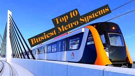 Top 10 Busiest Metro Systems In The World 2020 Youtube