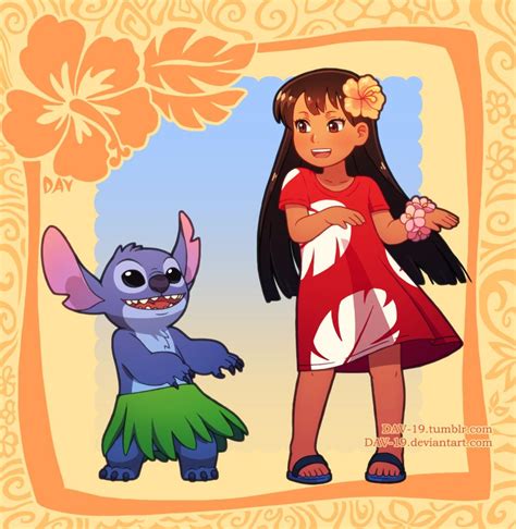 Lilo And Stitch By Dav On Deviantart Disney Pixar