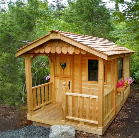 Playhouse With Sandbox 6x9 Outdoor Living Today