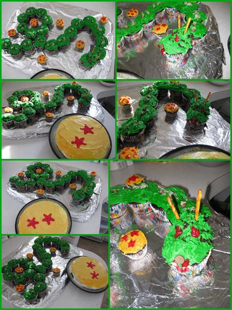 Dragon ball z 9oz paper cups (8) ~ birthday party supplies beverage drink goku. Dragonball Z Birthday Cake | Video Game Birthday Party ...