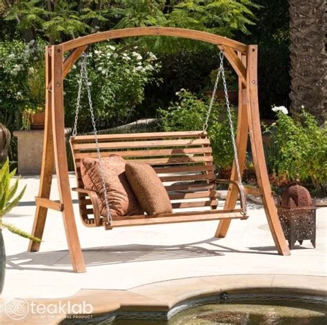 Buy Porch Swing With Stand Online Teaklab