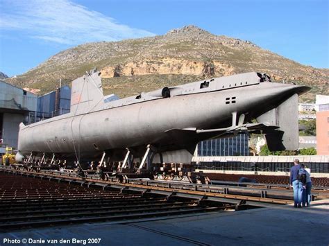 South African Navy Daphne Class Submarine Photos