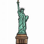 Liberty Statue Icon Drawing Icons Cartoon Clipart