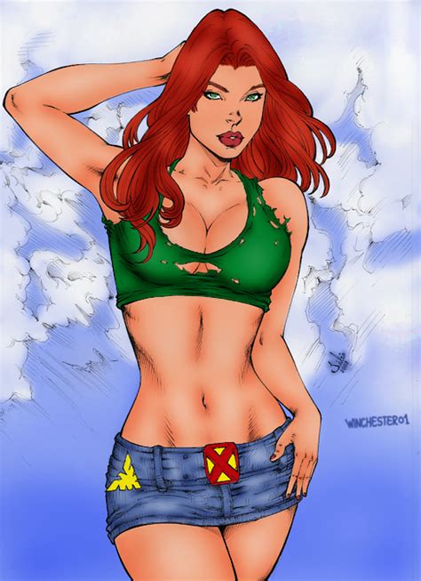 Jean Grey Redhead Porn Superheroes Pictures Pictures