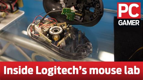 Pc Gamer Goes Inside Logitechs Mouse Lab Youtube