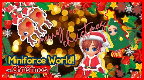 Miniforce World Christmas Update On December 21st Youtube