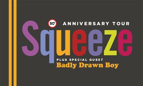 Squeeze 50th Anniversary Tour With Special Guest Badly Drawn Boy