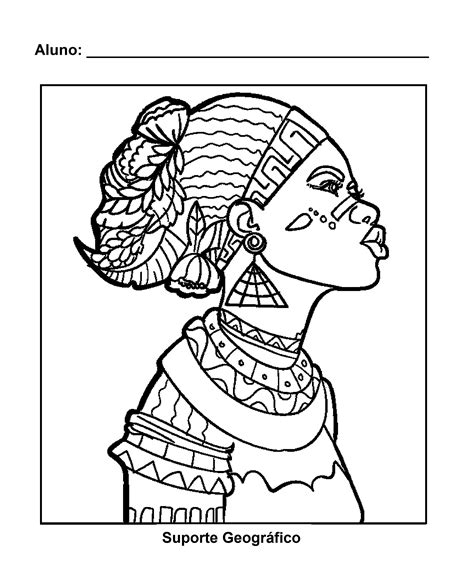 Consciencia Negra Desenhos Para Colorir